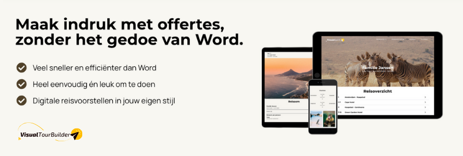 Visual Tour Builder: Succes vanaf de start